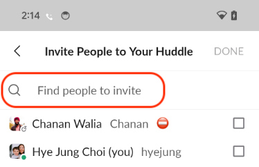 We added a magnifying glass icon to the input field. When a user enters a text, it's clear that the edit field is for search.