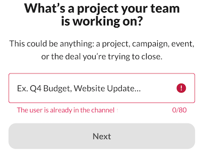 Error text with red color is shown below an edit field.